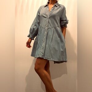 We the Free denim dress.